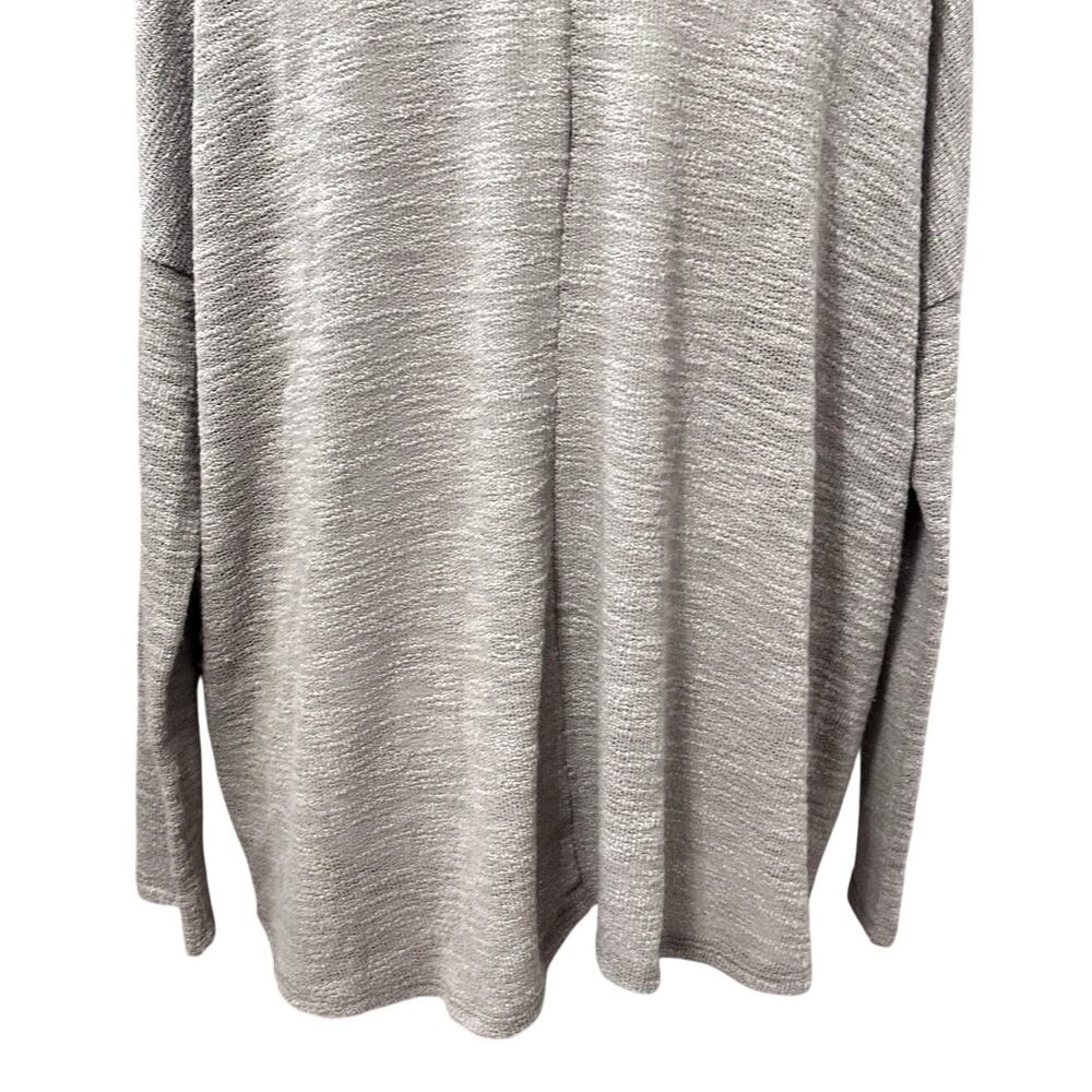 Cherish Long Sleeve Sweater Pullover Marled Design V Neck Boxy Knit Brown Small - Picture 6 of 8